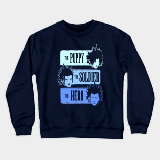 The Puppy, the Soldier and the Hero Crewneck Sweatshirt